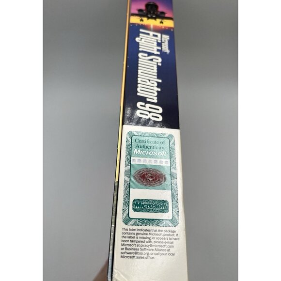 Microsoft Flight Simulator 98 (PC, 1997) & Microsoft SideWinder 3D Pro Vintage - Picture 11 of 14